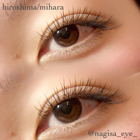 マツエク　タレ目