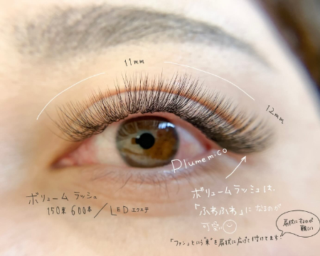 マツエク　タレ目