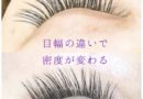 【画像解説】目幅による本数の印象の違い・本数選定の方法とは？