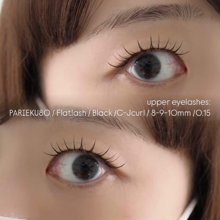 奥二重 マツエク