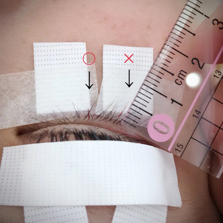 下まつげ マツエク 失敗