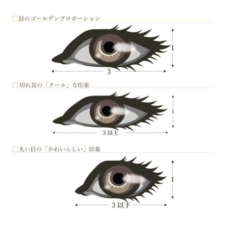 目の形別デザイン提案