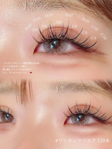 ワンホンマツエク